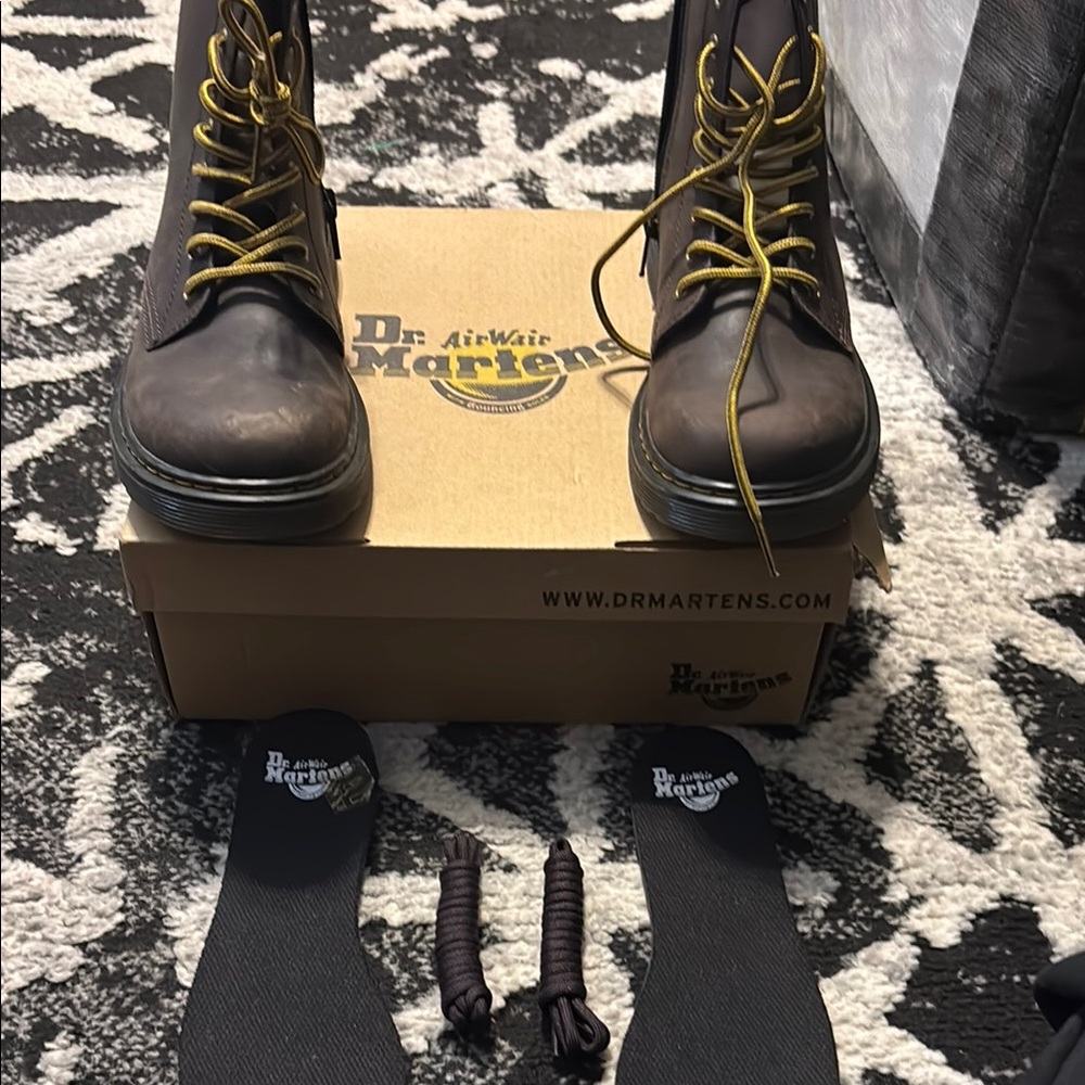 Dr. Martens Men's Brown Boots